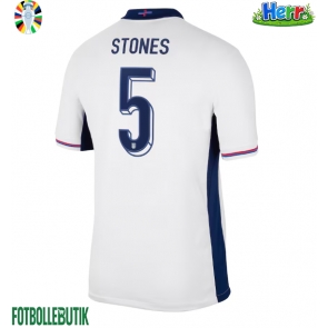 England John Stones #5 Hemmatröja EM 2024 Kortärmad
